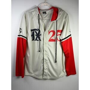 Texas Rangers SGA Promotional City Connect Jersey Hoodie Men's Medium